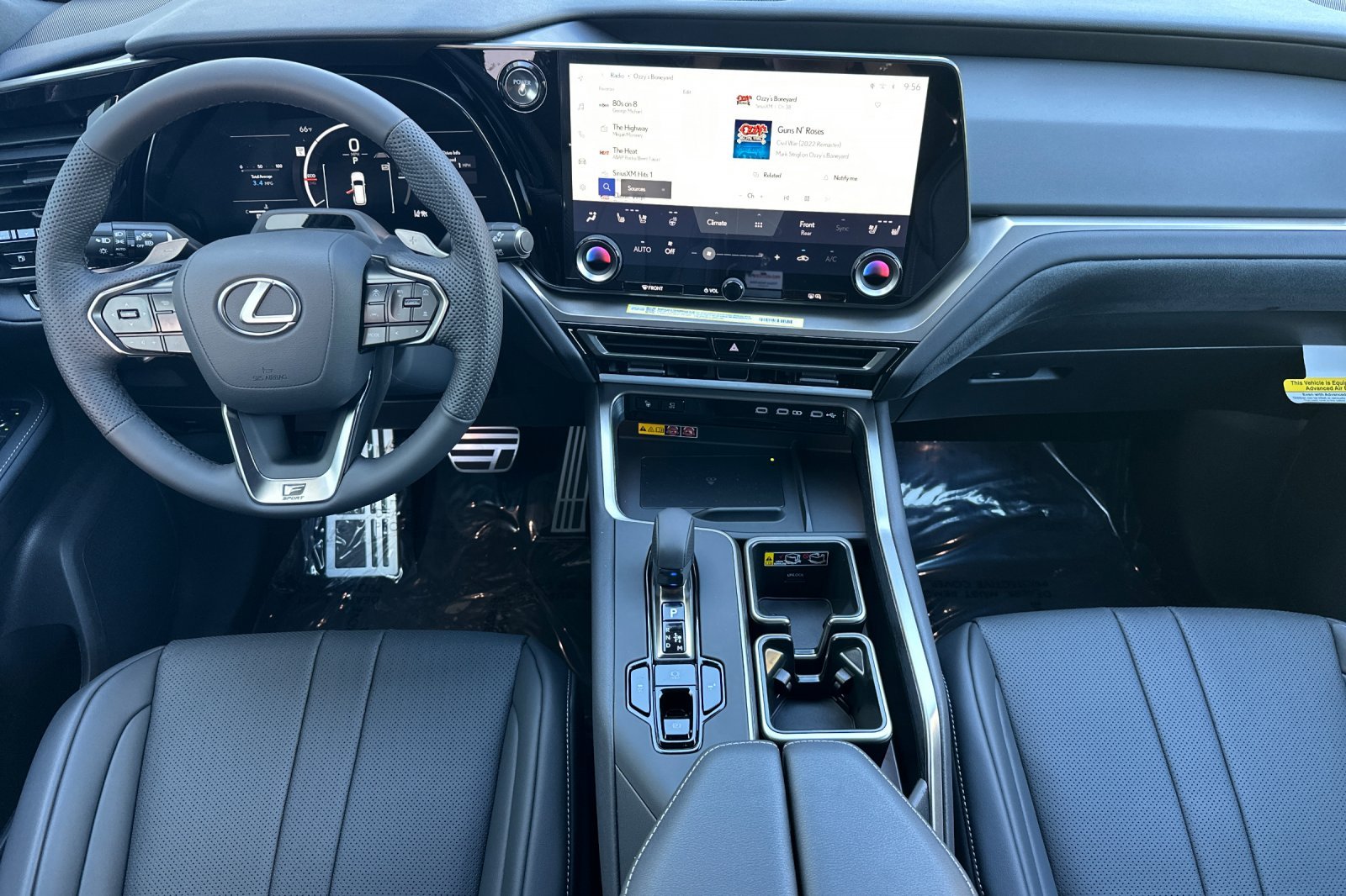 New 2026 Wind Chill Pearl Lexus TX 500h F SPORT PERFORMANCE PREMIUM AWD image 13