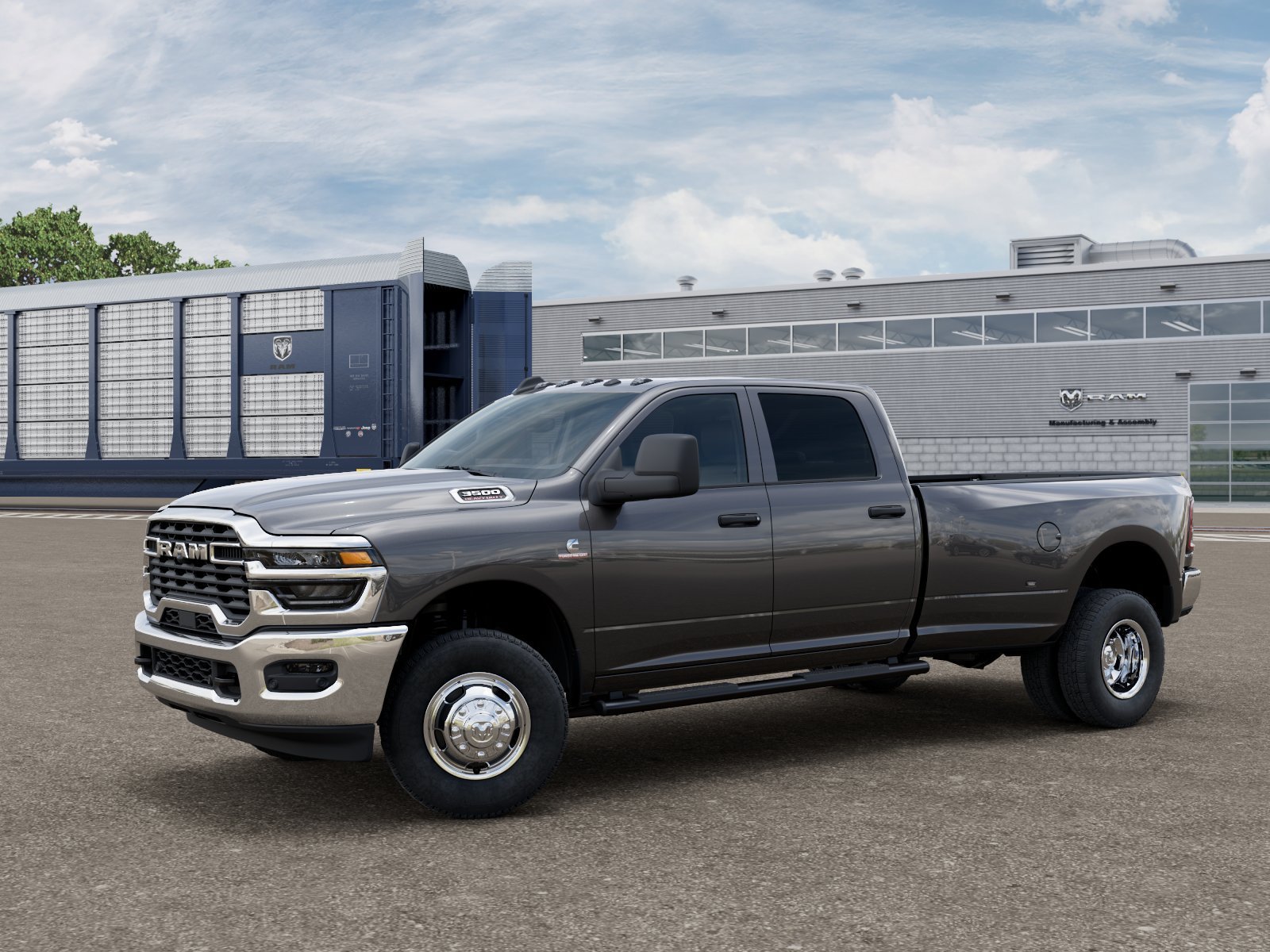 New 2026 Granite Crystal Metallic Clear-Coat Exterior Paint RAM Tradesman image 2