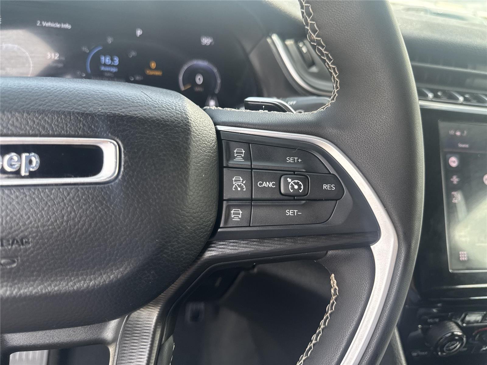 Used 2023 Bright White Clearcoat Jeep Altitude image 22