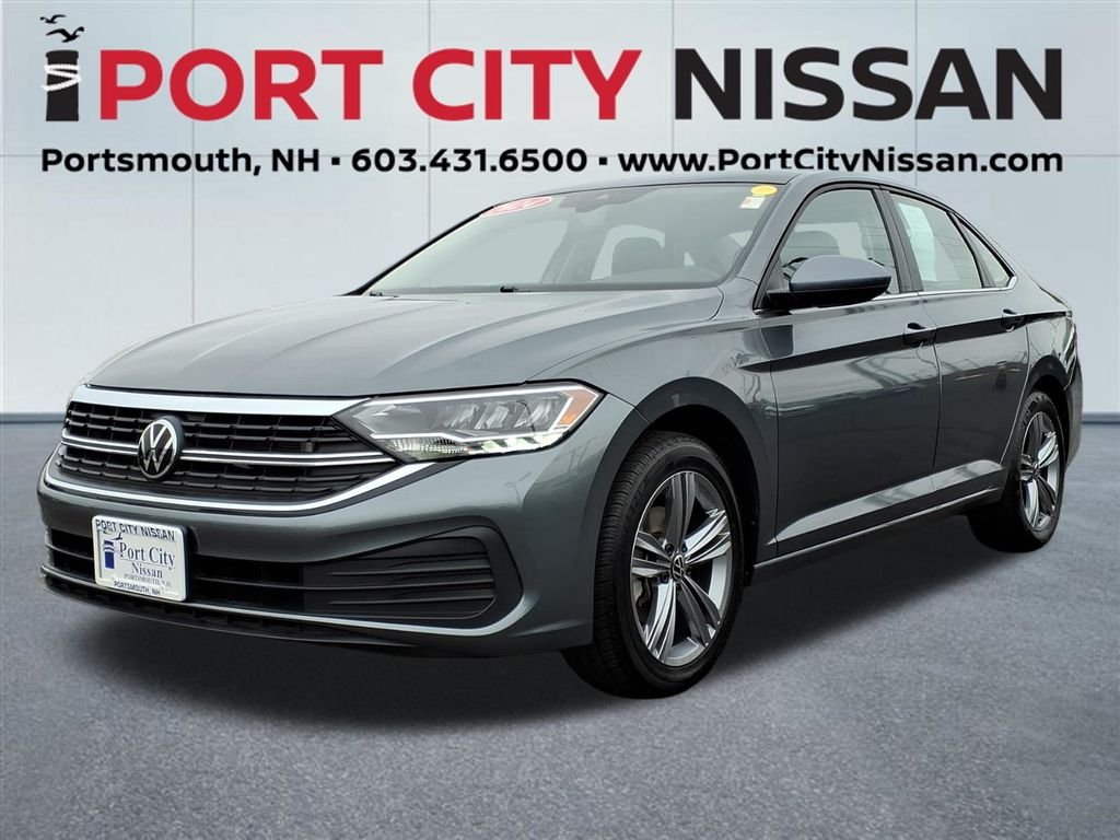Used 2024 Platinum Gray Metallic Volkswagen 1.5T SE W/SUNROOF & HEATED SEATS image 34