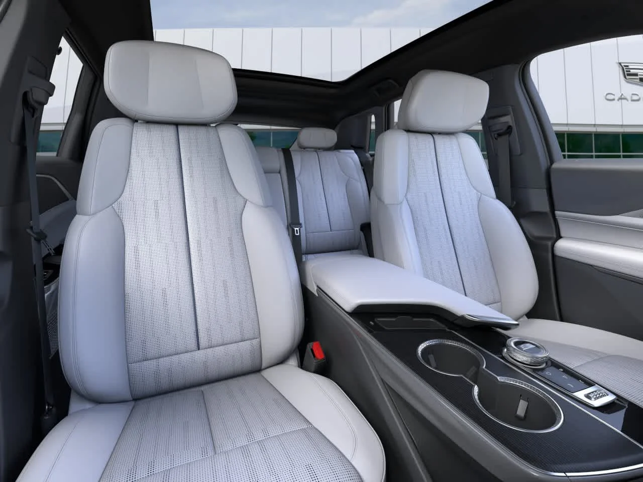 New 2026 Vibrant White Tricoat Cadillac Sport image 16