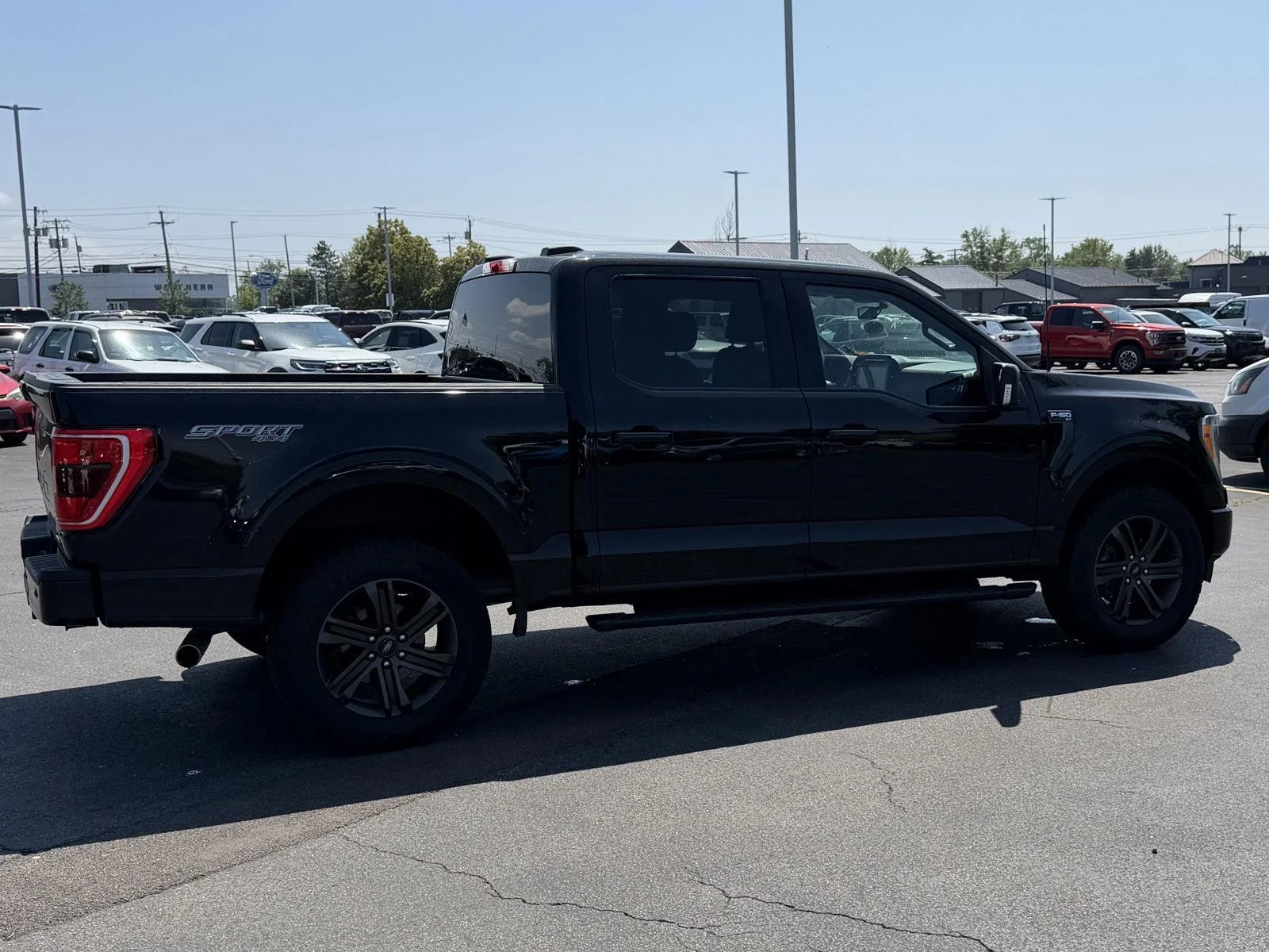 Used 2022 Agate Black Ford XLT image 5