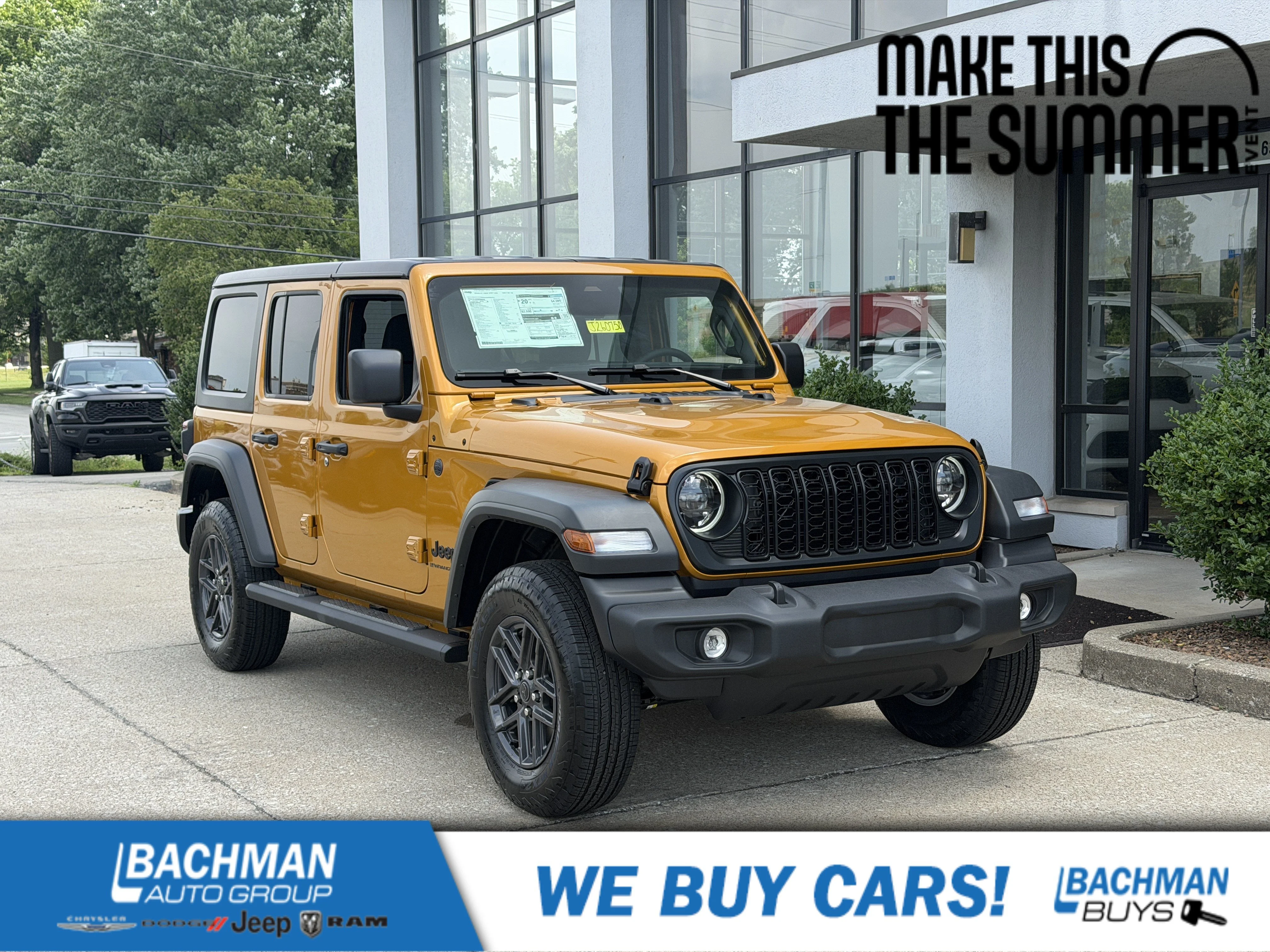 New 2026 Goldilocks Exterior Paint Jeep Sport S image 1