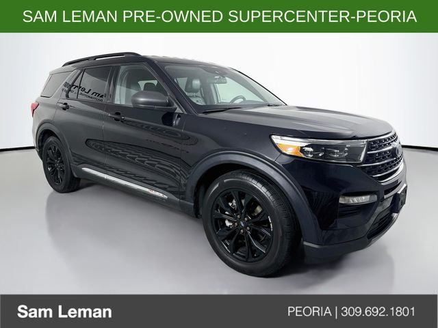 Used 2020 Black Ford XLT image 1