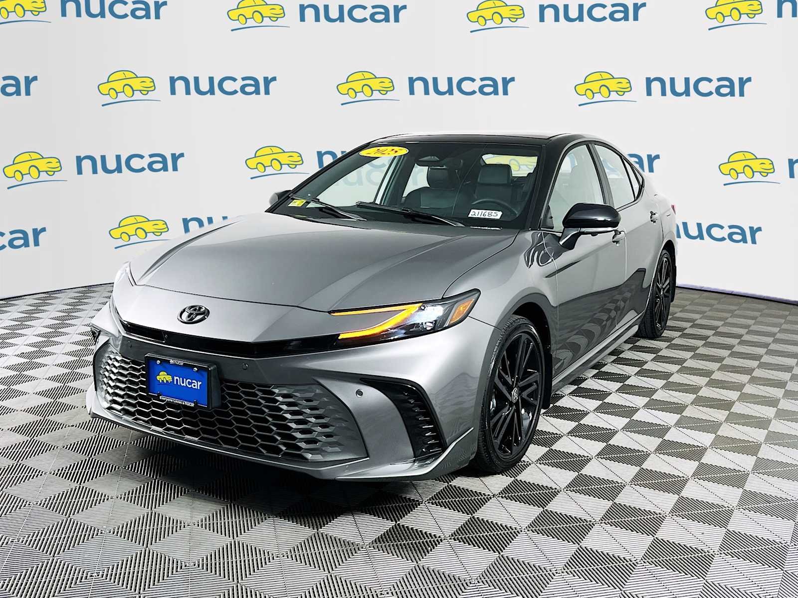 Used 2025 Heavy Metal/Midnight Black Metallic Toyota XSE image 3