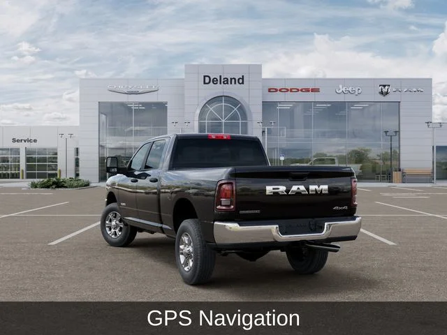New 2026 Diamond Black Crystal Pearl-Coat Exterior Paint RAM Big Horn image 3