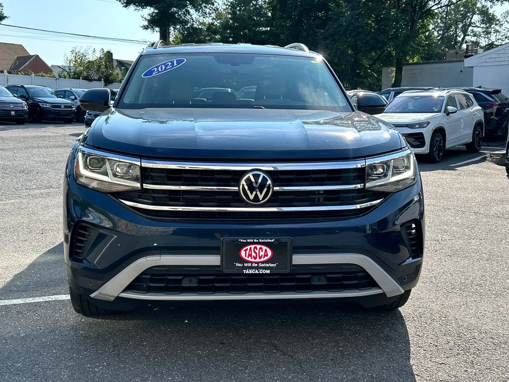 Used 2021 Blue Volkswagen 3.6L V6 SE w/Technology image 6