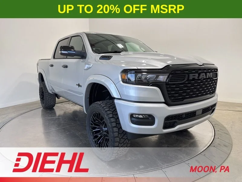 New 2026 Silver Zynith Exterior Paint RAM Big Horn/Lone Star image 1