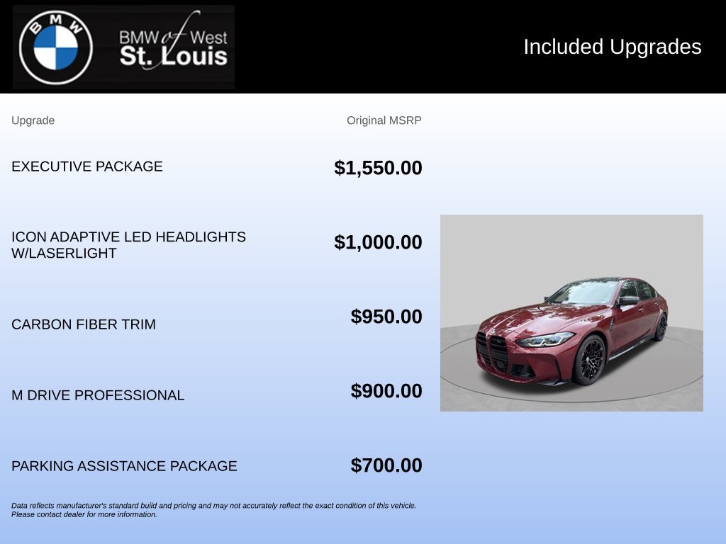 Used 2023 Red BMW Competition image 19