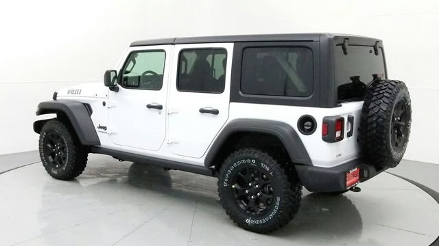 Used 2021 White Jeep Unlimited Willys image 5