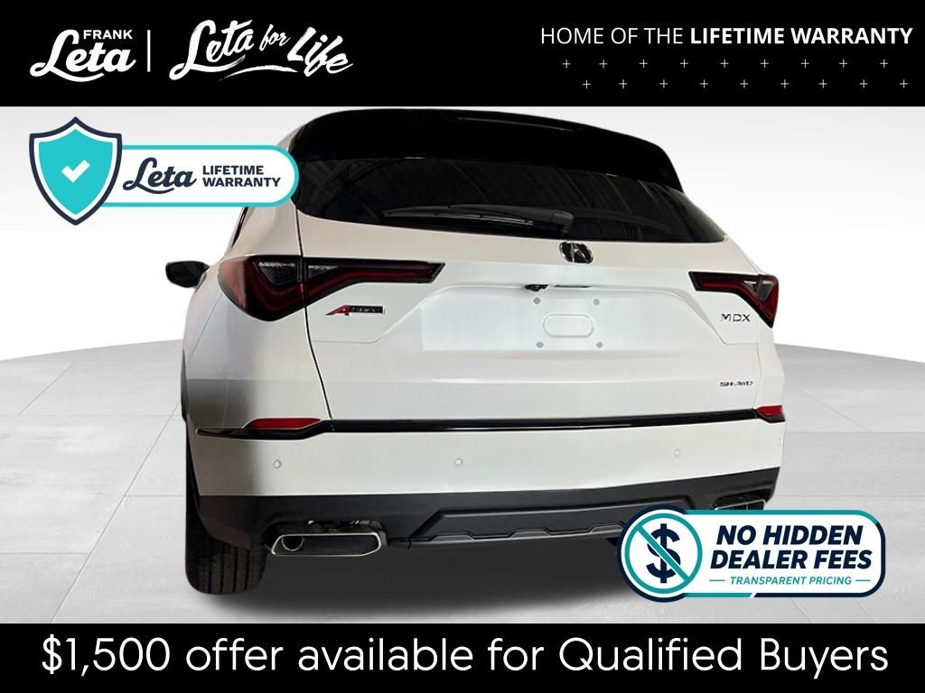 New 2026 Platinum White Pearl Acura w/A-Spec Package image 4