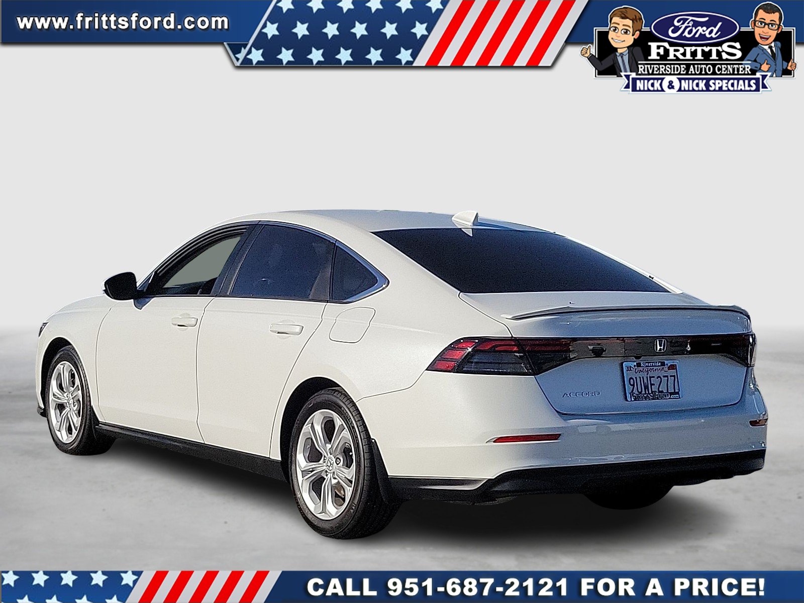 Certified Used 2025 Platinum White Pearl Honda LX image 3