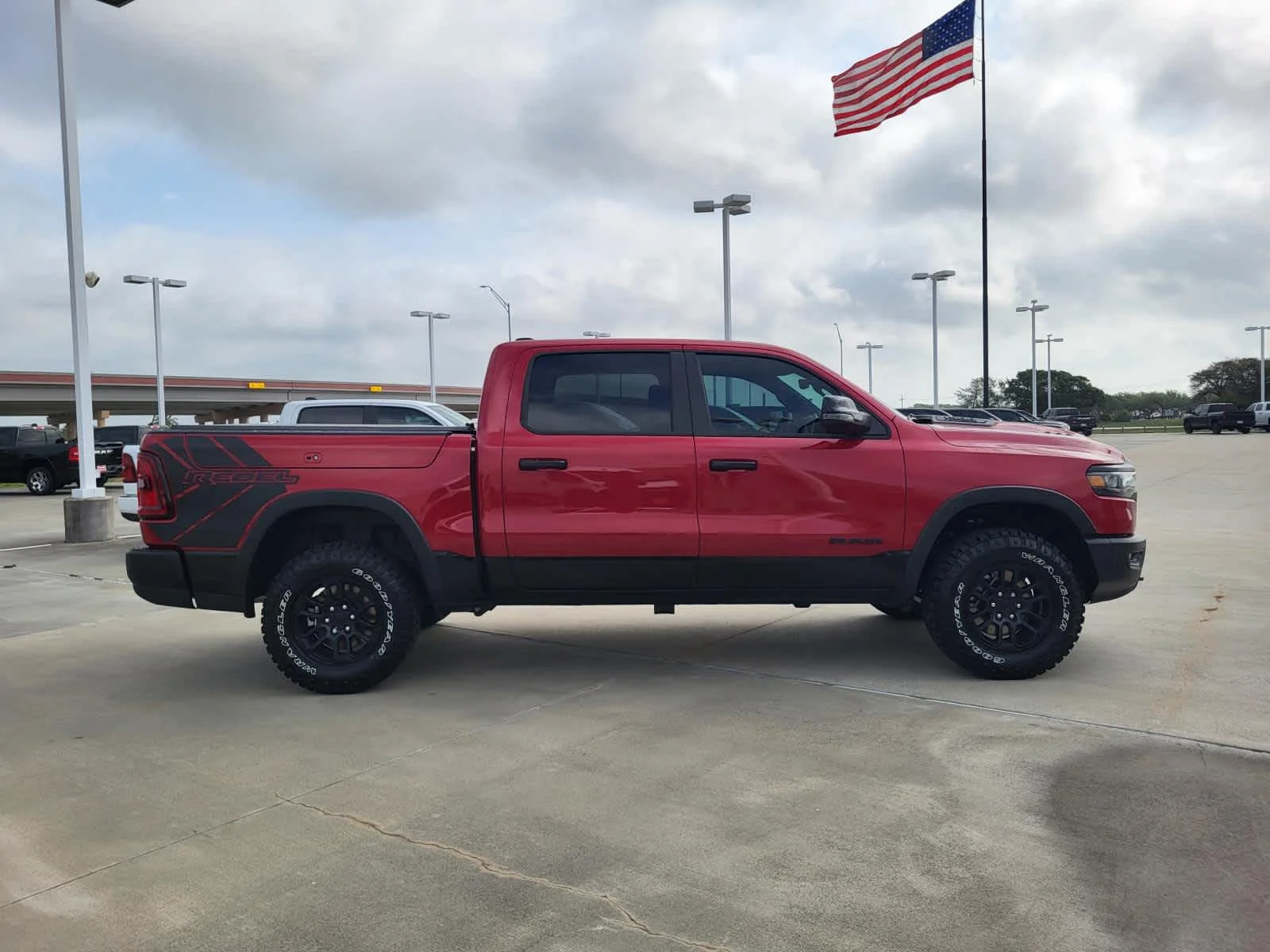 New 2026 Molten Red Pearlcoat Ram Rebel image 6