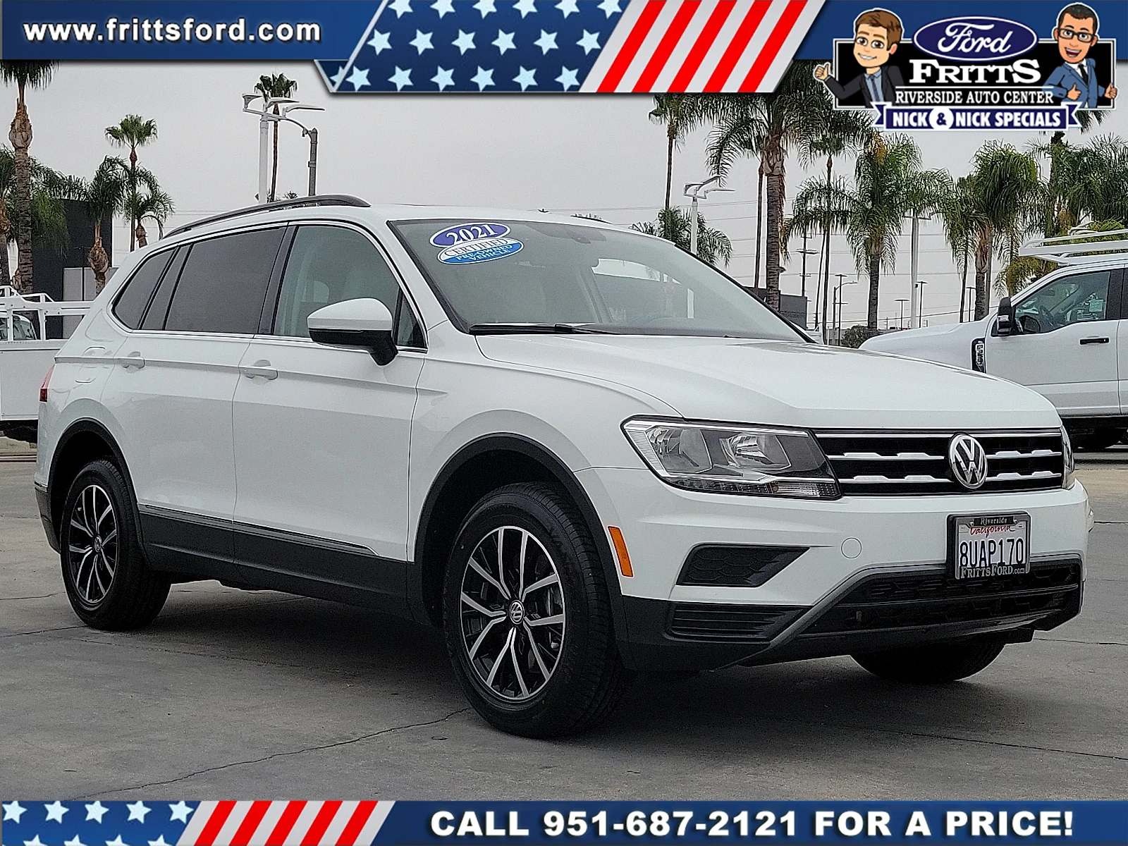 Certified Used 2021 Pure White Volkswagen 2.0T SE image 21