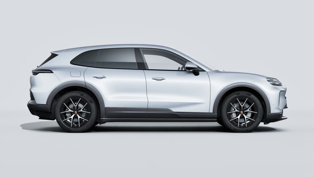 New 2026 Dolomite Silver Metallic Porsche Electric image 6