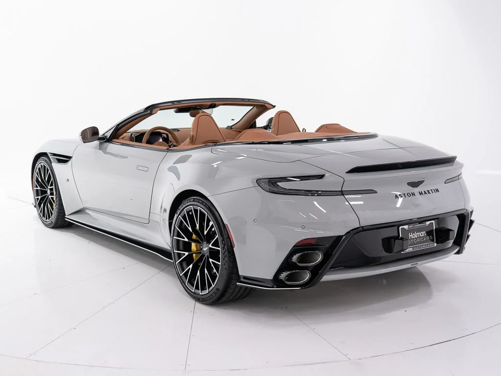 New 2026 Apex Grey w/Lower Livery in Club Sport White Aston Martin S Volante image 3