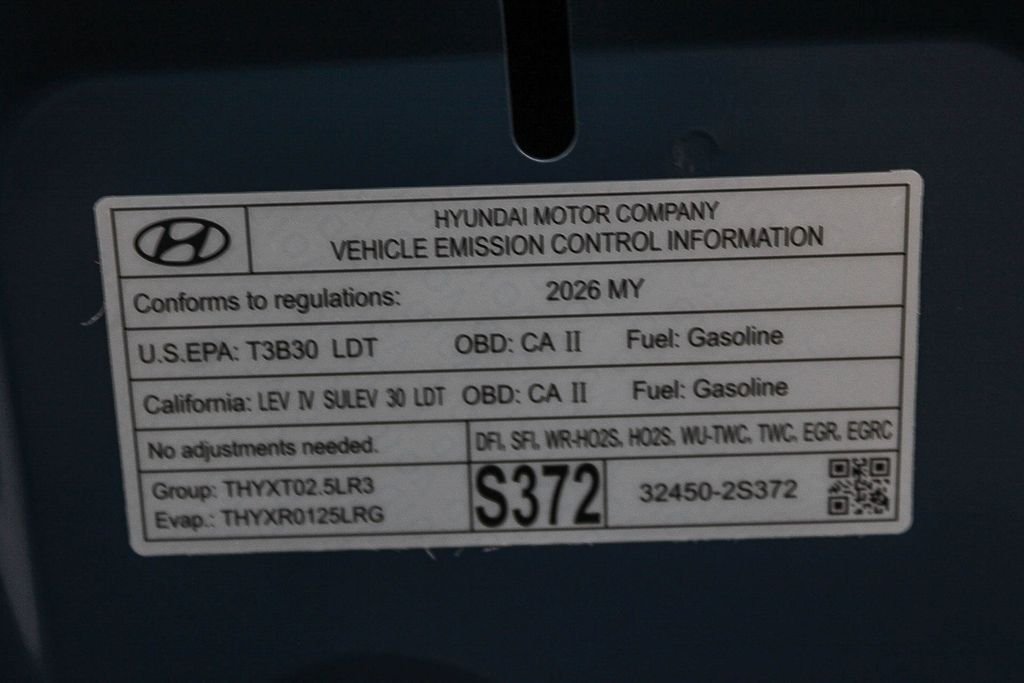 New 2026 Blue Hyundai SEL Plus image 27