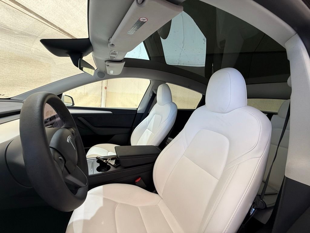 Used 2023 Pearl White Multi-Coat Tesla Long Range image 12