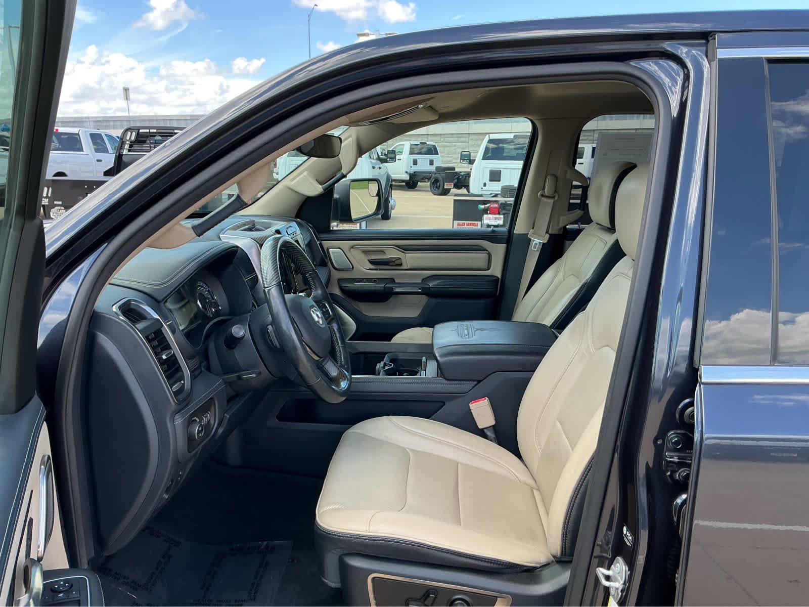 Used 2021 Maximum Steel Metallic Clearcoat Ram Limited image 14