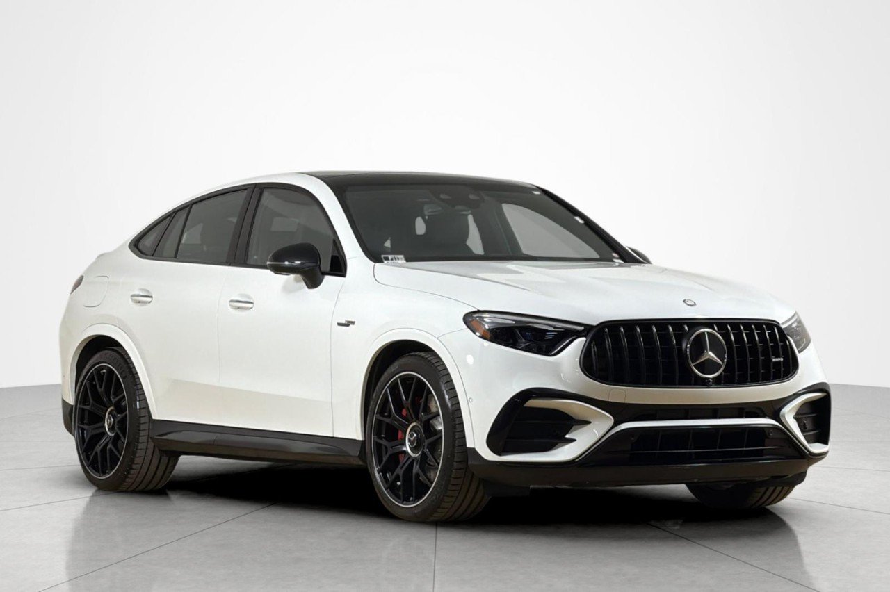 Used 2025 Polar White Mercedes-Benz AMG® GLC 63 S E Performance image 7