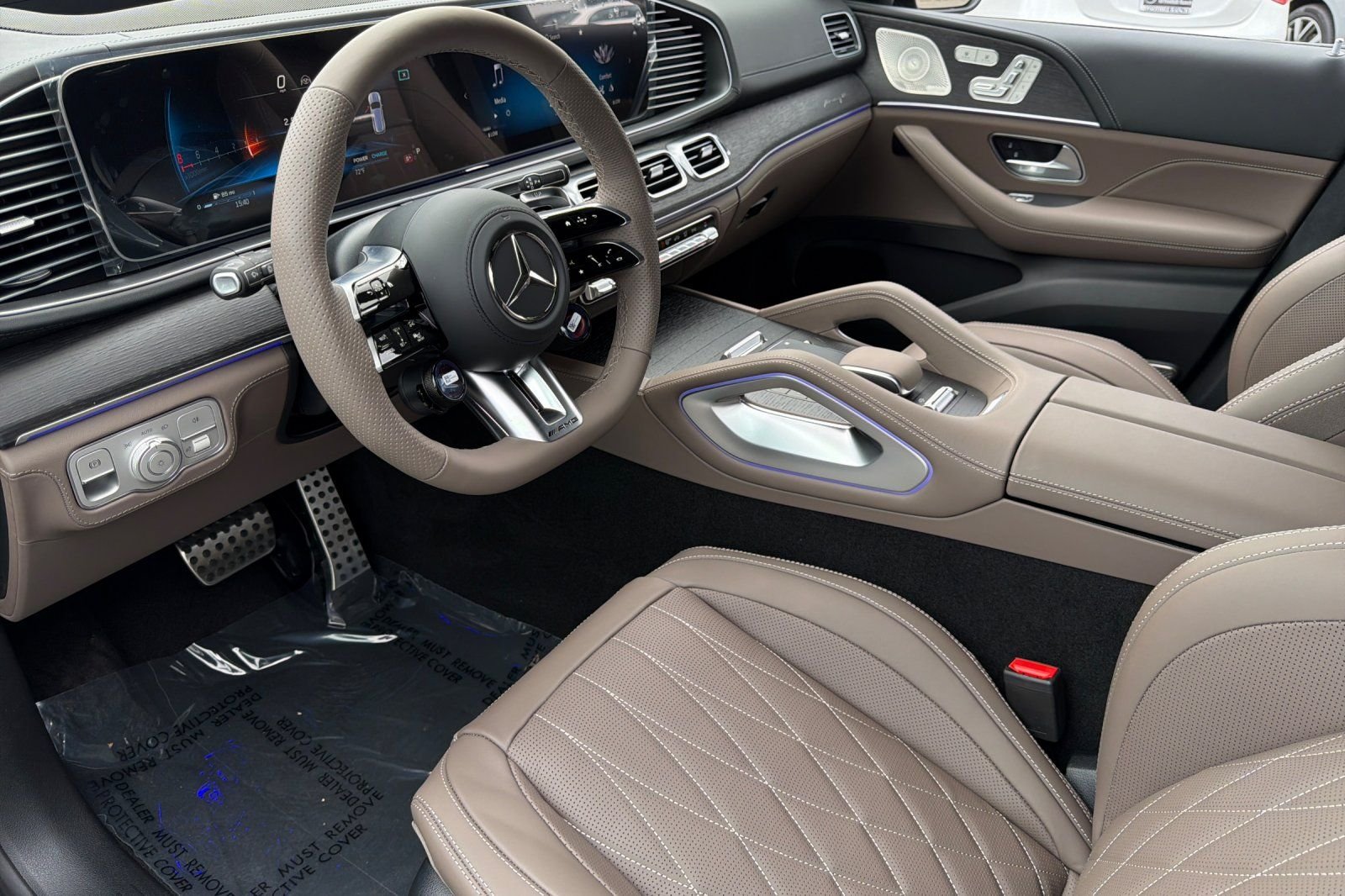 New 2026 Selenite Grey Metallic Mercedes-Benz GLS 63 AMG® image 18
