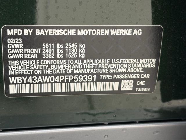 Certified Used 2023 Green BMW eDrive35 image 36