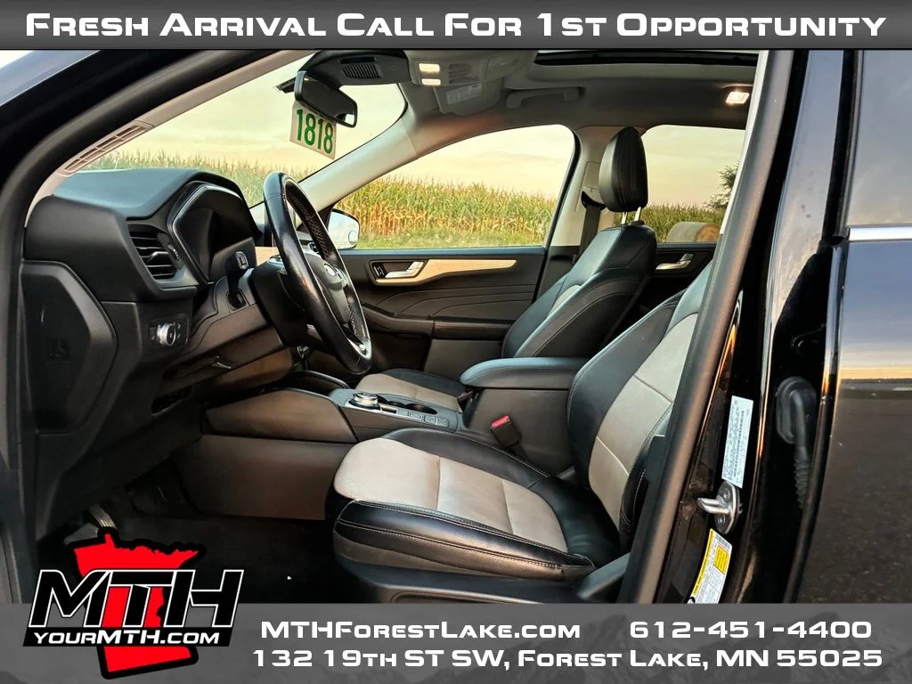 Used 2021 Black Ford Titanium image 9