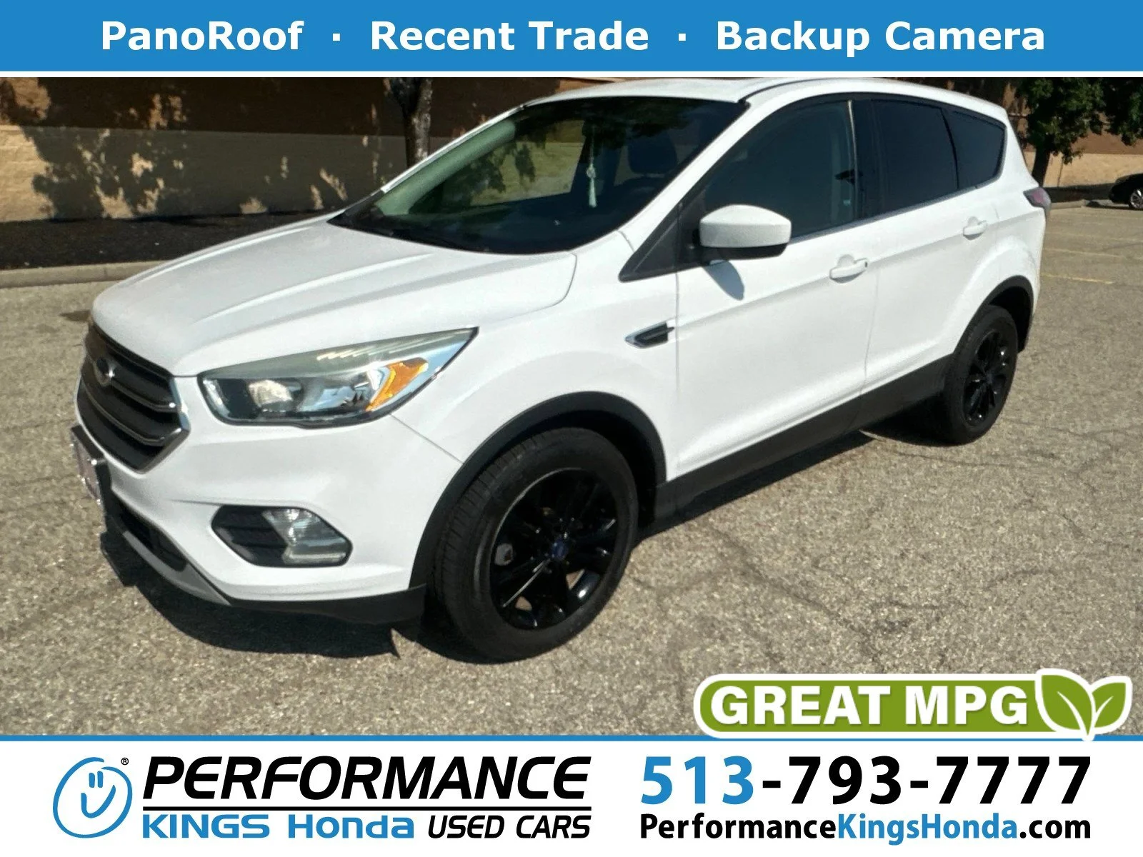 Used 2017 Oxford White Ford SE image 1