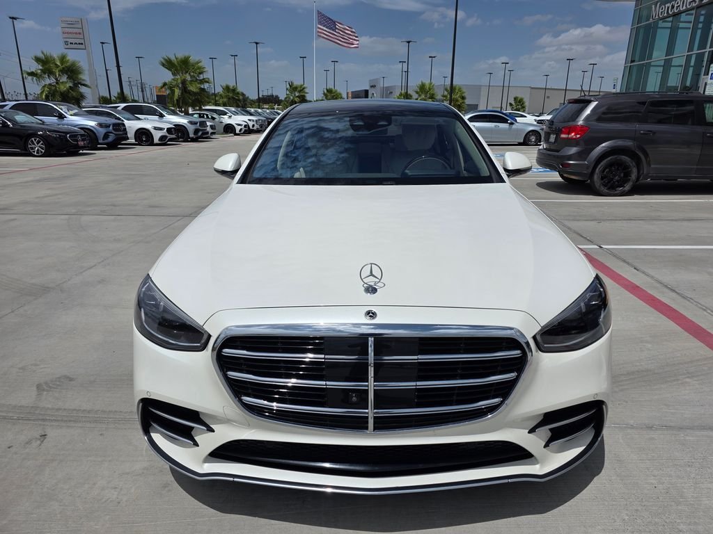 Certified Used 2023 White Mercedes-Benz S 500 image 2