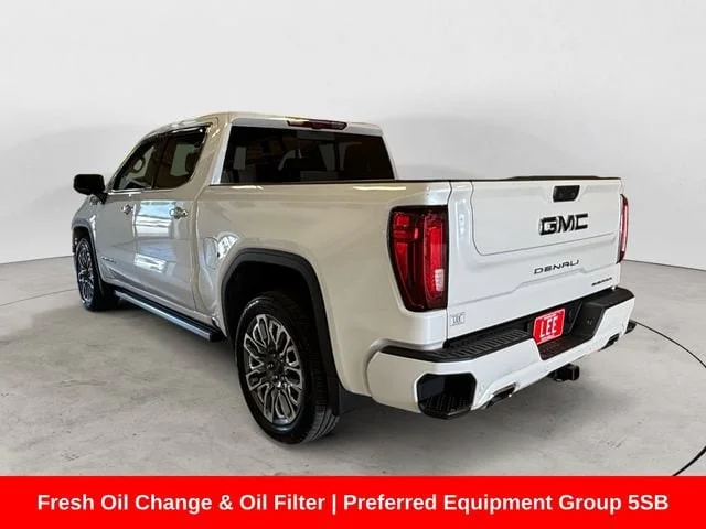 Used 2025 White Frost Tricoat GMC Denali Ultimate image 3