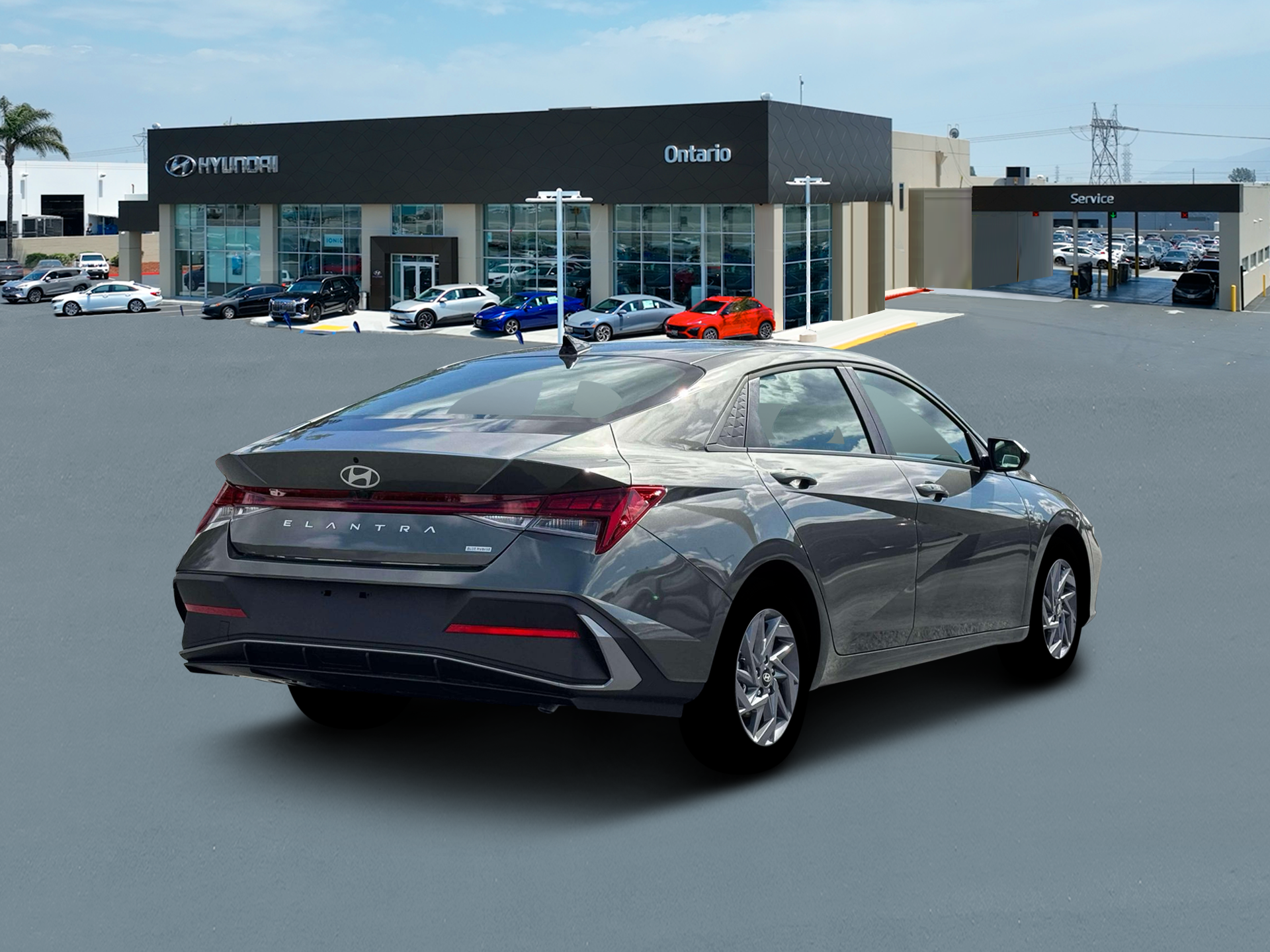 New 2026 Gray Hyundai Blue image 7