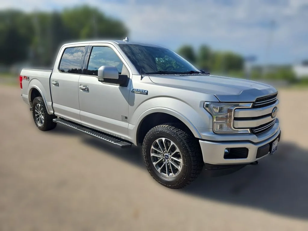 Used 2018 Ingot Silver Metallic Ford Lariat image 13