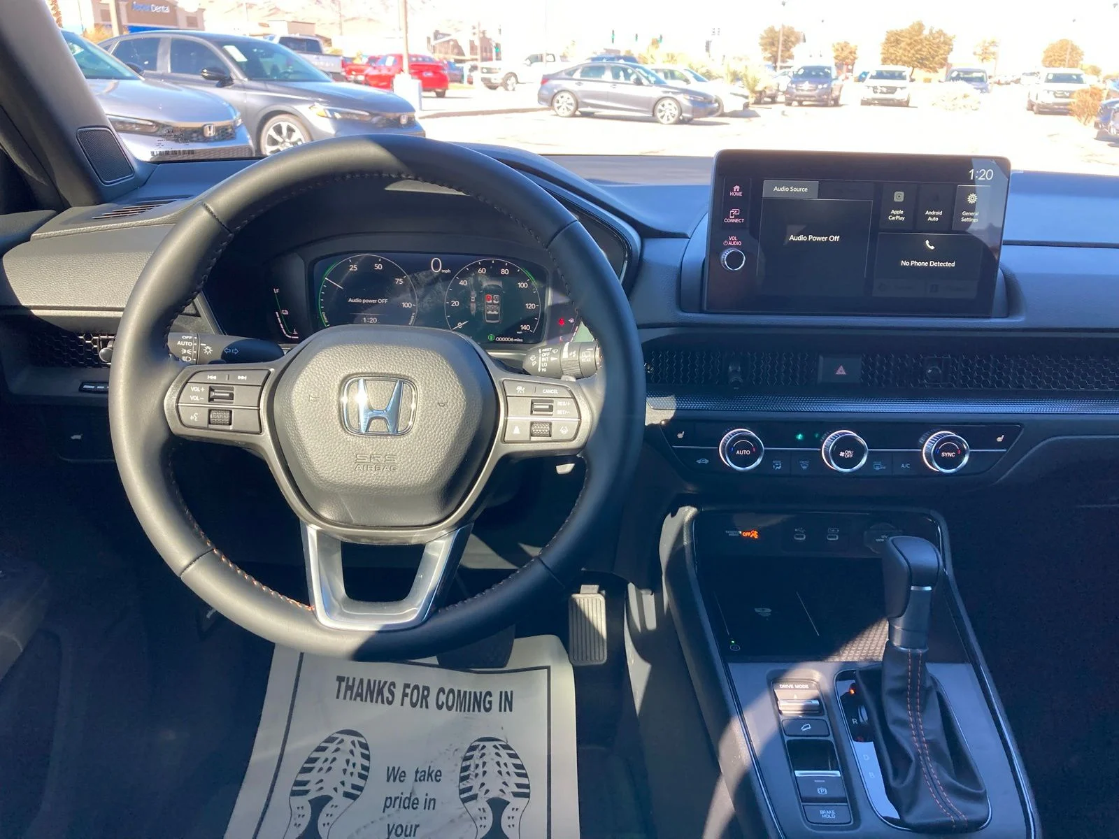 New 2026 Platinum White Pearl Honda Sport-L image 19