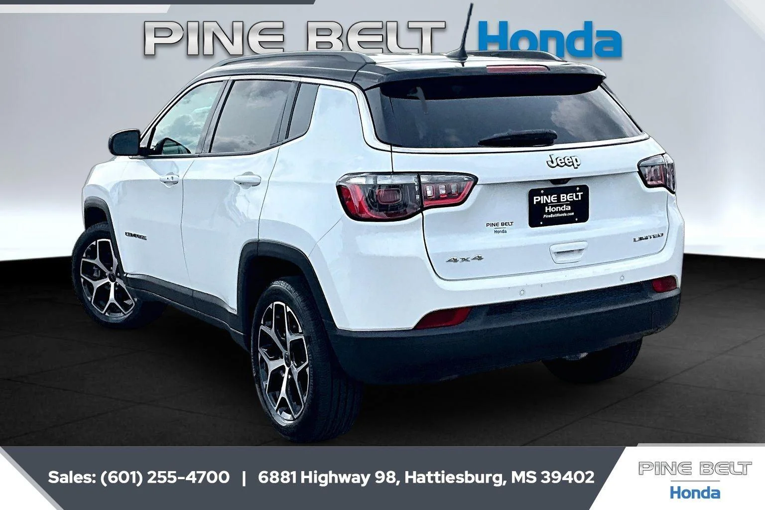 Used 2025 Bright White Clearcoat Jeep Limited image 2