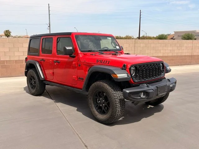 Used 2025 Red Jeep Willys image 5