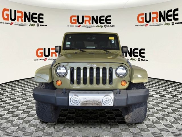 Used 2013 Green Jeep Unlimited Sahara image 8