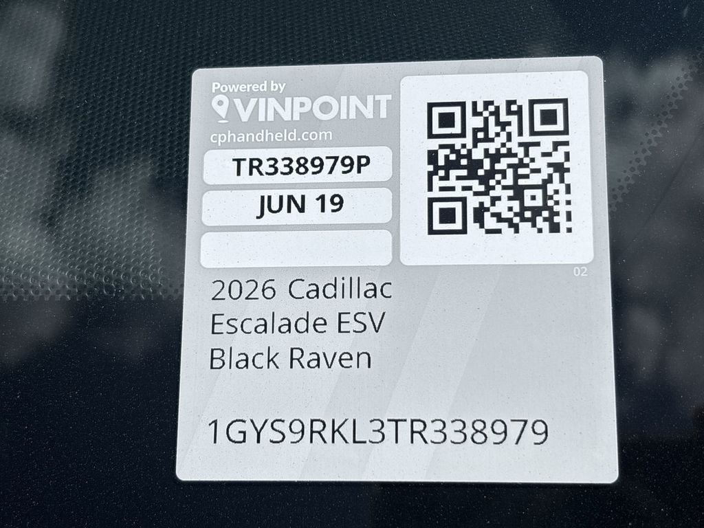 New 2026 Black Raven Cadillac Platinum Sport image 120