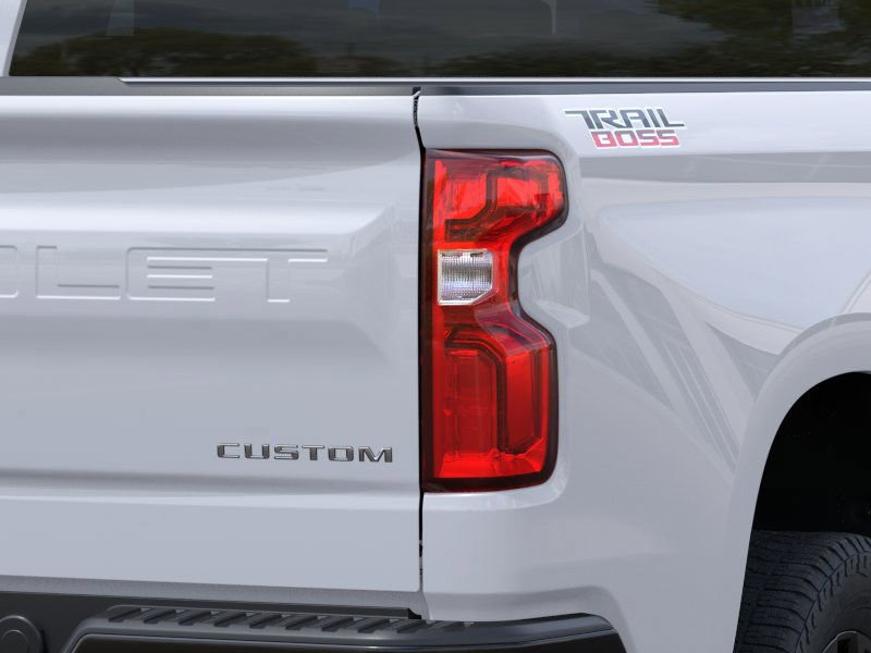 2026 Chevrolet Silverado 1500 Custom Trail Boss White at Classic Elite Chevrolet Sugar Land
