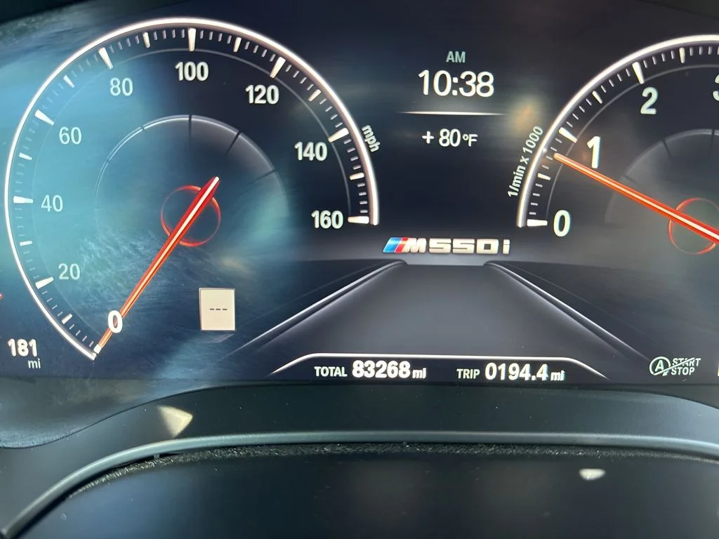 Used 2019 Silver BMW M550i xDrive image 25