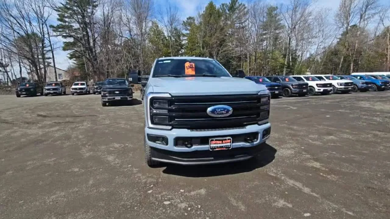New 2026 Glacier Gray Metallic Tri-Coat Ford Platinum image 3