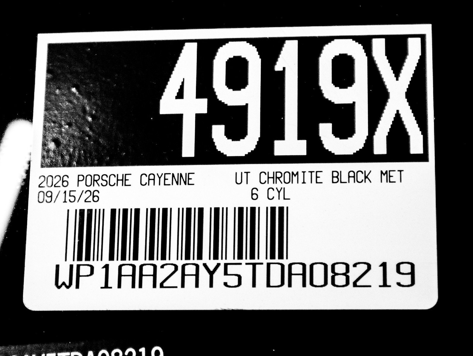 New 2026 Chromite Black Metallic Porsche  image 34