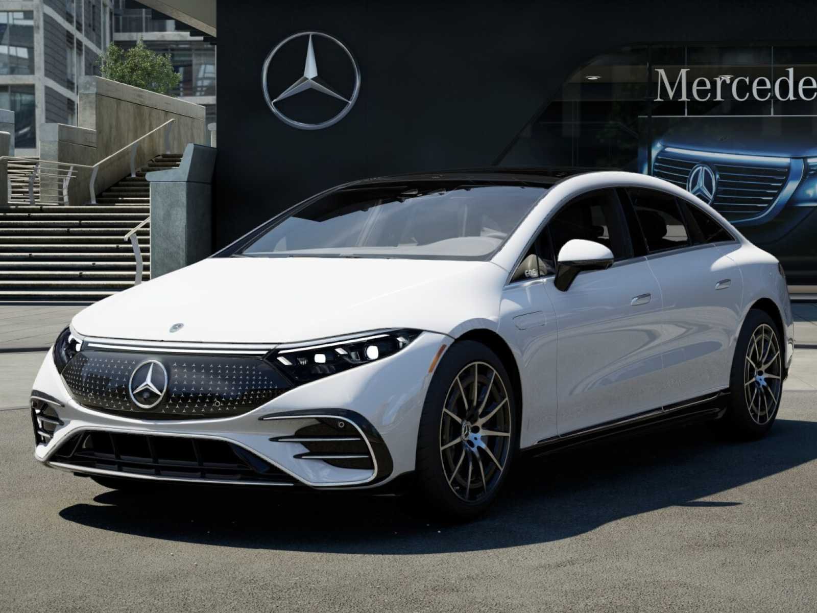 New 2026 Polar White Mercedes-Benz EQS 450 image 1