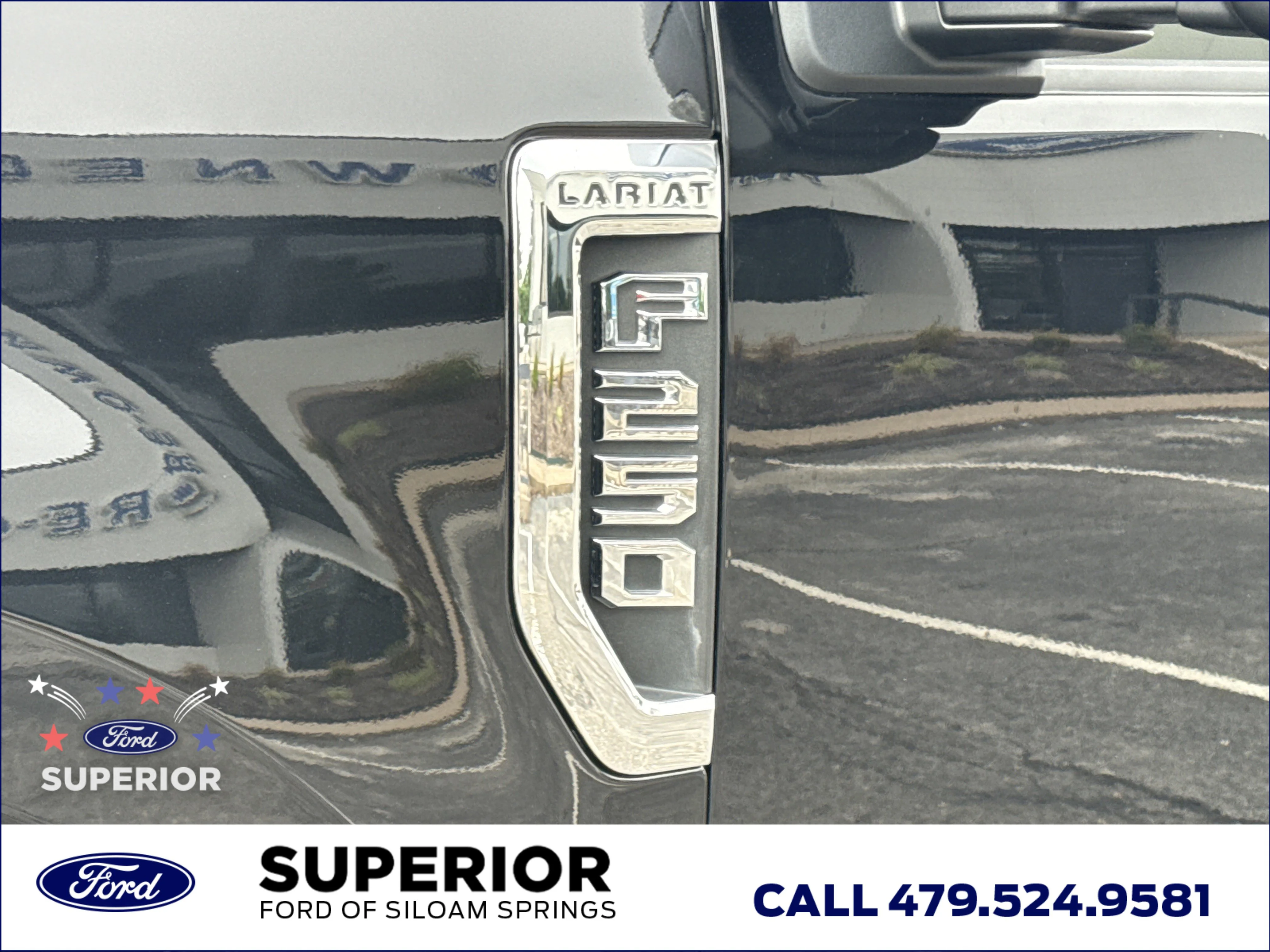 Used 2022 Agate Black Metallic Ford Lariat 4WD image 14