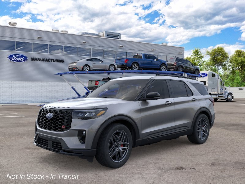 New 2026 Carbonized Gray Metallic Ford ST image 1