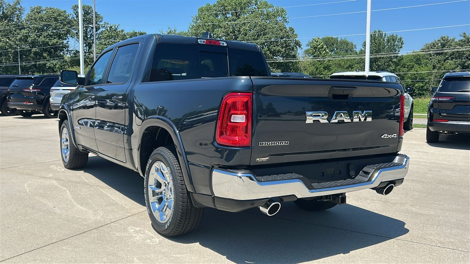 New 2026 Forged Blue Metallic Exterior Paint RAM Big Horn/Lone Star image 6