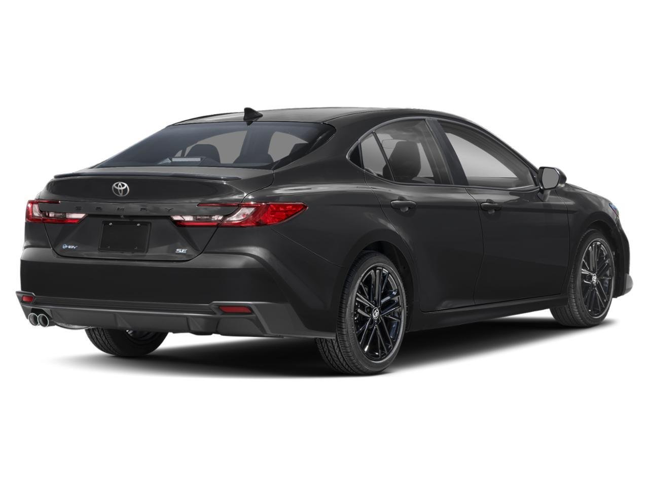 Used 2025 Midnight Black Metallic Toyota SE image 11