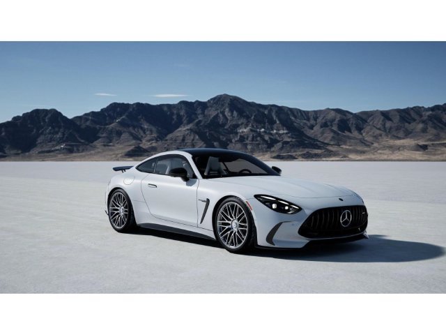 New 2027 MANUFAKTUR Moonlight White Metallic Mercedes-Benz AMG® GT 55 Coupe image 12