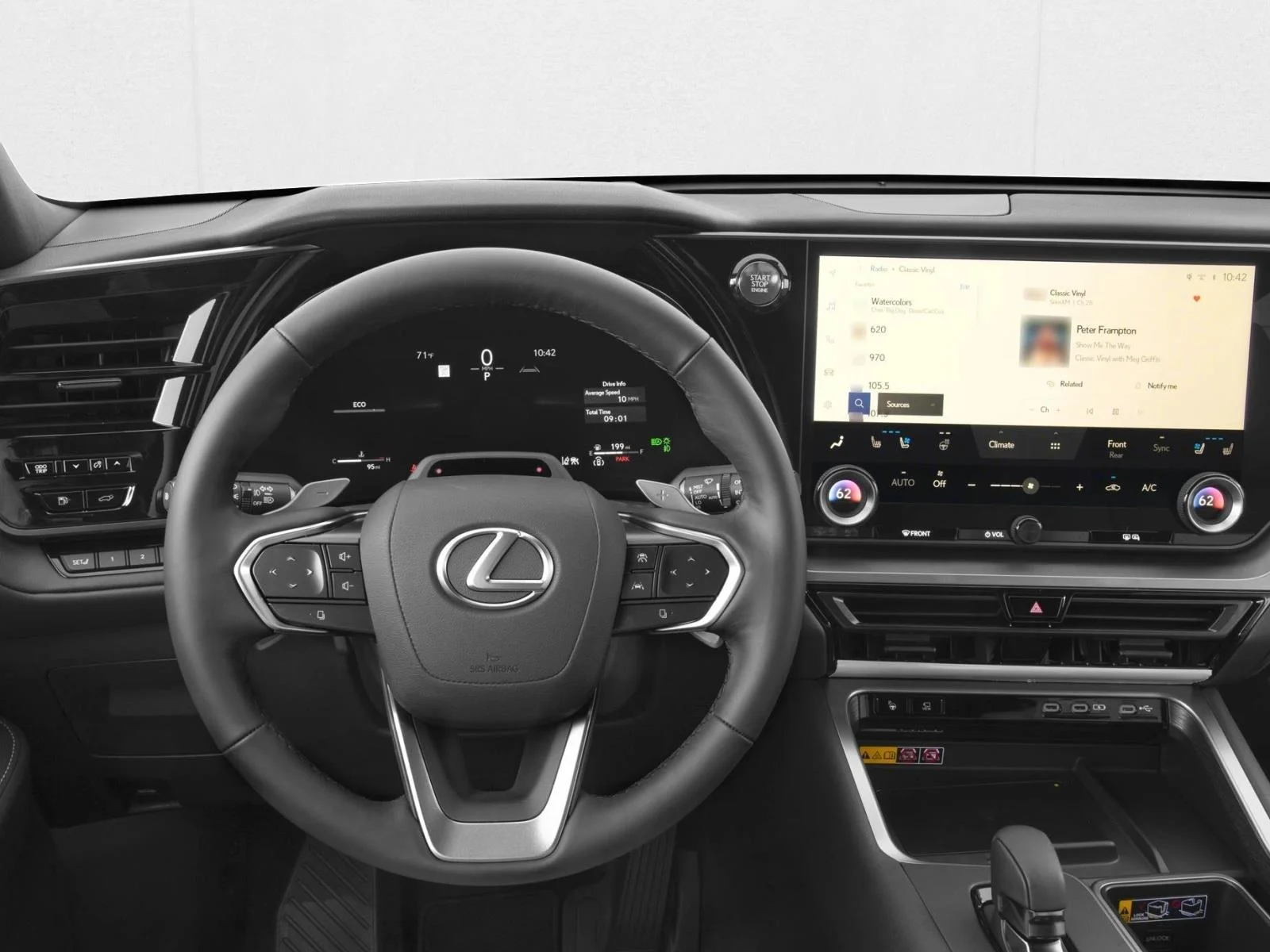 New 2026 Wind Chill Pearl Lexus  350 LUXURY AWD image 4