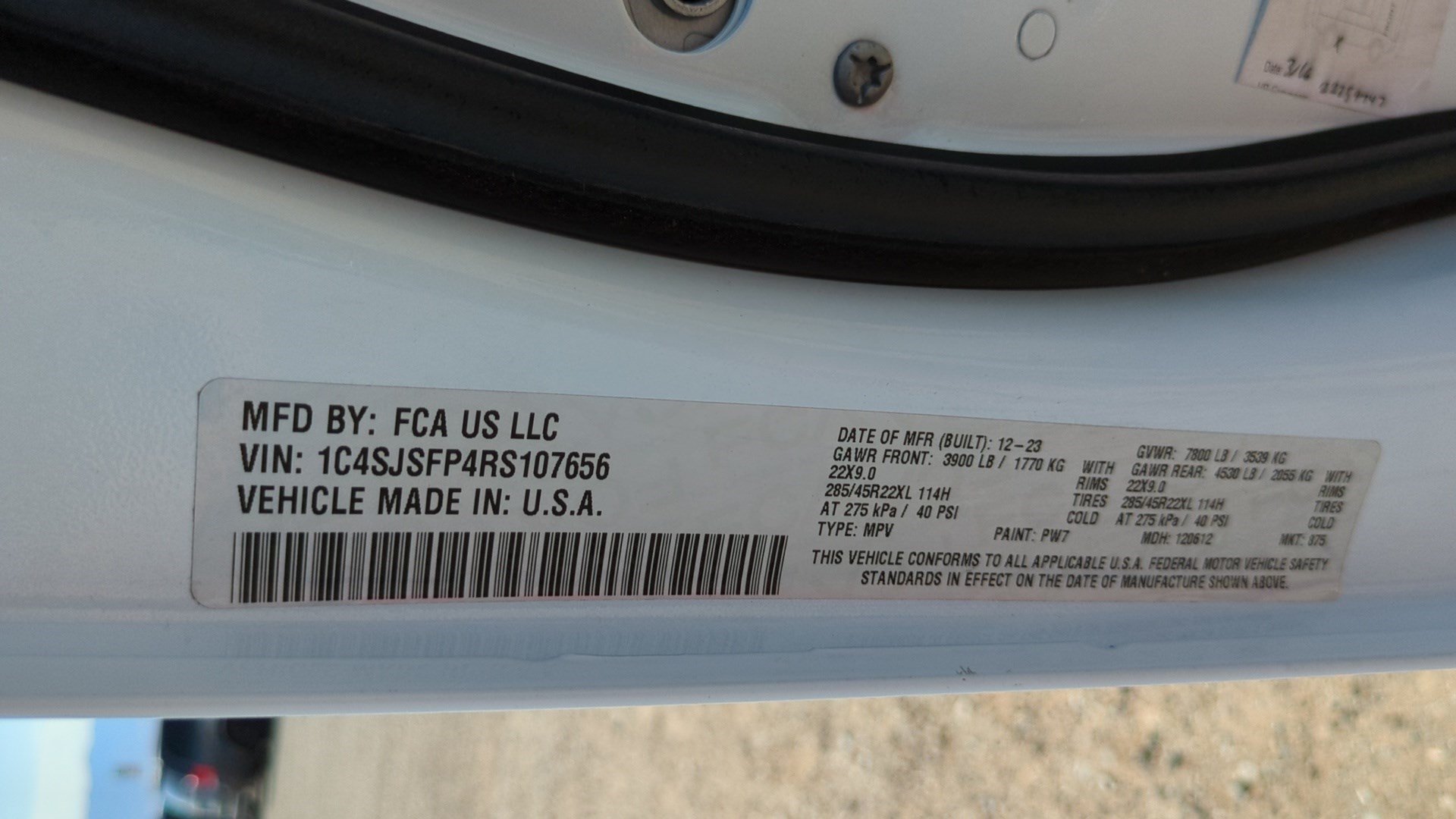 Used 2024 Bright White Clearcoat Jeep Series II image 34