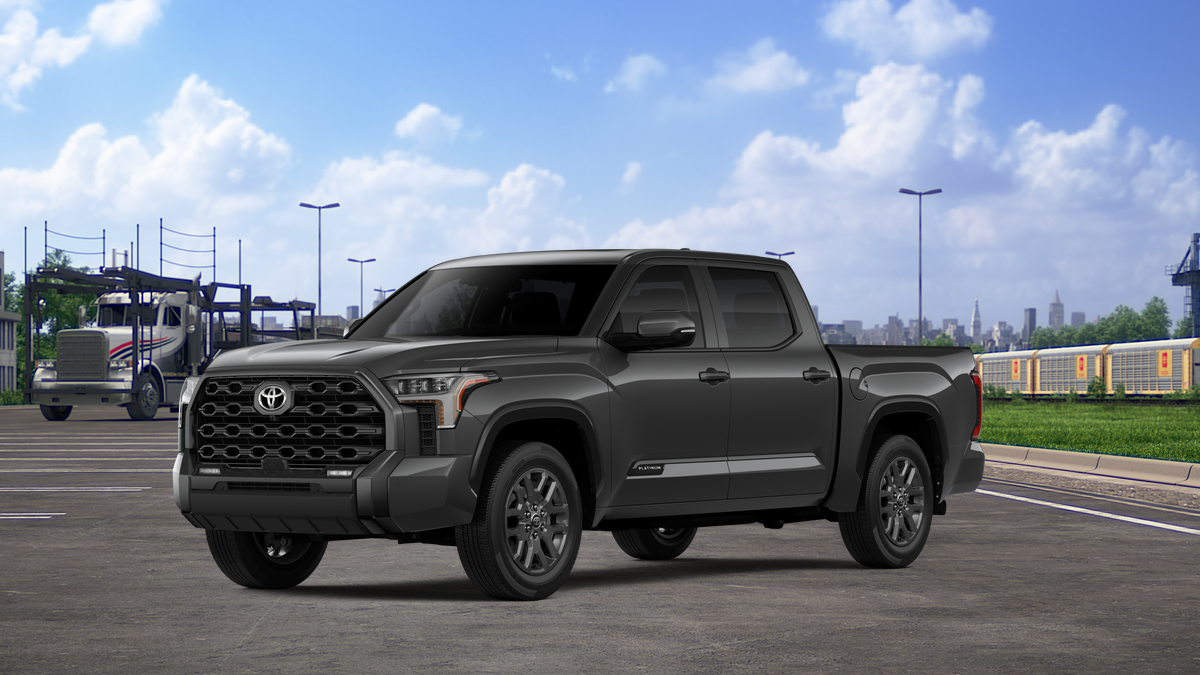New 2026 Magnetic Gray Metallic Toyota Platinum image 2